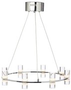 Φωτιστικό Οροφής LED Aca Ionian JNDP32LED52CH Chrome