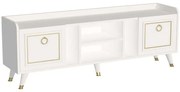 Έπιπλο Τηλεόρασης Ruby 505CRL1723 150x35x55cm White