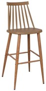 Σκαμπό μπαρ VANESSA C8459.25 σε Γκρί 43x49x107 εκ. 2αδα 43x49x107 εκ.