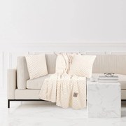Κουβέρτα Καναπέ 3473 Fleece Cream Greenwich Polo Club 130X170 130x170cm Πολυέστερ