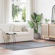 vidaXL Χαλί Shaggy με Ψηλό Πέλος NAVARRA Ανοιχτό Γκρι 130x200 εκ.