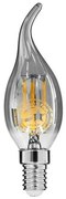 Λαμπτήρας Flame Edison Retro Led Filament Dimmable 99062 E14 4W 400lm 2700K Fume GloboStar 4W