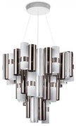 Πολυέλαιος Κρεμαστό Φωτιστικό Οροφής LED 130W Dimmable La Lollo XLarge Slamp-LALSXL0PWT01T00NMTEU-Ανθρακί LALSXL0PWT01T00NMTEU