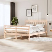 Πλαίσιο Κρεβατιού 150 x 200 εκ. Μασίφ Ξύλο King Size 3100659