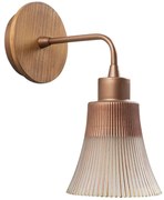 Φωτιστικό Τοίχου - Απλίκα Foca 525NOR3102 Φ13x28cm 1xE27 40W Natural-Bronze Opviq