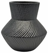 Βάζο Μαύρο Κεραμικό 17.5x17.5x18cm ANKOR