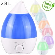 Υγραντηρας Με Πολυχρωμο Led Και Ρυθμιση Εντασης – 30M2 25W FA-5599-1 FIRST