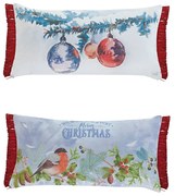 Χριστουγεννιάτικο Μαξιλάρι 2 Όψεων (30x60) Kentia Loft Snow 227