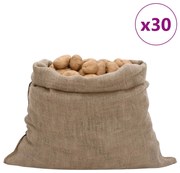 vidaXL Σακιά Γιούτας 30 Τεμ. 100 x 110 εκ. από Γιούτα 220 gsm