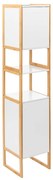 Στήλη Μπάνιου Με Ντουλάπια (33x33x170) F-V Natureo White 174890A