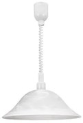 Φωτιστικό LED ALESSANDRA 1 αλαβάστρινο Φ38 Eglo-3355-Λευκό 3355