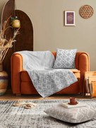 Ριχτάρι FOLK GREY Γκρι Ριχτάρι διθέσιου καναπέ: 170 x 250 εκ. MADI