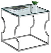 ΒΟΗΘΗΤΙΚΟ ΤΡΑΠΕΖΑΚΙ FB98616.01 ΜΕ ΓΥΑΛΙ ΚΑΙ ΒΑΣΗ ΧΡΩΜΙΟΥ 55X55X55 EK. 0532608