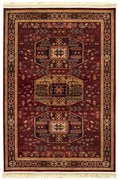 ΧΑΛΙ PERSIA 6057 BURGUNDY ΜΕ ΚΡΟΣΣΙ - 080X150  NewPlan