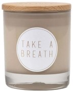 Αρωματικό Κερί Take A Breath LBTRD0015564 8x9cm Multi Raeder Ξύλο,Γυαλί