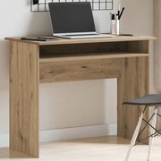 vidaXL Γραφείο Αρτισιανή Δρυς 90x50x74 εκ. από Επεξεργασμένο Ξύλο