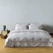 Μαξιλαροθήκες Meni 22 (Σετ 2τμχ) Grey Kentia 50Χ70 100% Βαμβακοσατέν