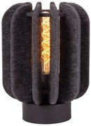 Φωτιστικό Επιτραπέζιο Lucide 45592-01-36 RAFAL Γκρι (Grey)|Μαύρο Ματ (Black Mat)