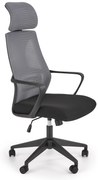 VALDEZ office chair, color: black / grey DIOMMI V-CH-VALDEZ-FOT-POPIEL