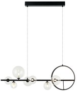 Φωτιστικό Οροφής Πολύφωτο Dimmable Zambelis 22063 Sandy Black