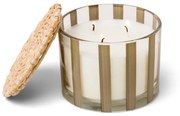 Κερί Σόγιας Αρωματικό Al Fresco Cotton And Teak 340gr 11,5x8,5cm Paddywax Κερί Σόγιας