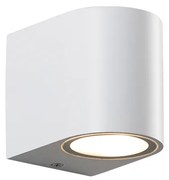 GU10 WALL LUMINAIRE 230V AC MATT WHITE IP65 MAX.35W