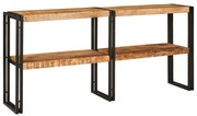 Τραπέζι κονσόλας Καφέ 160 x 33 x 75 εκ. Μασίφ ξύλο μάνγκο