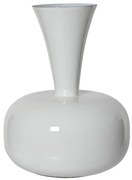 Beauty Home Μεταλλικό Βάζο Λευκό 17 x 23 CM