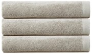 Πετσέτα 02.104.10 Light Grey Cryspo Trio Σετ Πετσέτες 100% Cotton