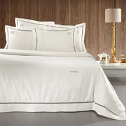 Σεντόνια Blend (Σετ 4τμχ) Taupe-Ivory Guy Laroche King Size 270x280cm 100% Βαμβακοσατέν