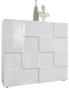 Έπιπλο Τηλεόρασης Λευκό 121x43x57