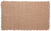 Πατάκι Μπάνιου (60x100) Silk Fashion Πλεκτό Μπεζ