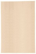 Πατάκι Μπάνιου Zigzag 9178 226 Sandbeige Kleine Wolke 50X60 Πολυέστερ