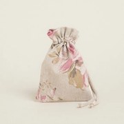 Beauty Home ΠΟΥΓΚΙ ΜΕ ΚΟΡΔΟΝΙ 12 x 17 cm ΚΛΑΣΙΚΟ ΦΛΟΡΑΛ ΜΠΕΖ