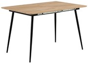 ZITA PLUS GLORY SONOMA 120(160)Χ80Χ76εκ.ΤΡΑΠΕΖΙ ΕΠΕΚΤ. 120(160)Χ80Χ76εκ.09.0658