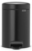 Brabantia 649001 Κάδος Απορριμμάτων 3L, Matt Black