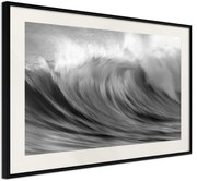 Αφίσα - Big Wave - 60x40 - Μαύρο - Με πασπαρτού