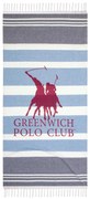 ΠΕΤΣΕΤΑ ΘΑΛΑΣΣΗΣ-ΠΑΡΕΟ 80x170cm GREENWICH POLO CLUB - 3843