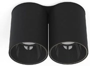 Σποτ Φωτιστικό Οροφής Διπλό Ατσάλι Eye Tone H13 Φ18 Nowodvorski-8086-Μαύρο 8086