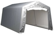vidaXL Τέντα αποθήκευσης Γκρι 300 x 600 εκ. από Ατσάλι