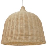 Φωτιστικό Οροφής Roosevelt 01370 Beige GloboStar Ψάθα