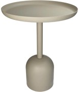Τραπεζάκι ArteLibre Ιβουάρ Μέταλλο 37x37x46.5cm-05156724