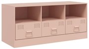 vidaXL Έπιπλο Τηλεόρασης Ροζ 99x39x44 εκ. από Ατσάλι
