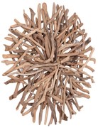 Φωτιζόμενο Διακοσμητικό Τοίχου DREAMER C4422 Driftwood με ταινία LED Φ90x7(πάχος) εκ. 90x90x7 εκ.