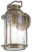 Φανάρι Απλίκα Φωτιστικό Τοίχου 1xE27 IP44 40cm Ashland Bay Elstead Lighting-KL-ASHLANDBAY2-L-BU-Μπρονζέ KL-ASHLANDBAY2-L-BU