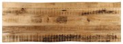 vidaXL Επιφάνεια Τραπεζιού 110x40x3,8 εκ. Live Edge Μασίφ Ξύλο Μάνγκο