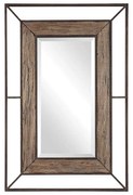 MISTRAS ΚΑΘΡΕΠΤΗΣ ΦΥΣΙΚΟ ΜΑΥΡΟ 80xH120cm - 11-0548 - 11-0548