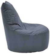 Πουφ πολυθρόνα Norm PRO pakoworld επαγγελματικό 100% αδιάβροχο γκρι