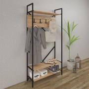 Fidelio ΕΠΙΠΛΟ ΕΙΣΟΔΟΥ (HELLO)Υλικό. Μέταλλο ξύλο Μ.90*Π.30*Υ.180ΕΚ. FIDELIO-FD-HELLO-ST