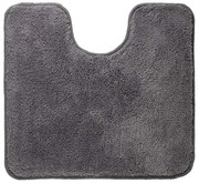Πατάκι Λεκάνης Angora Grey Sealskin 55x60 Πολυέστερ